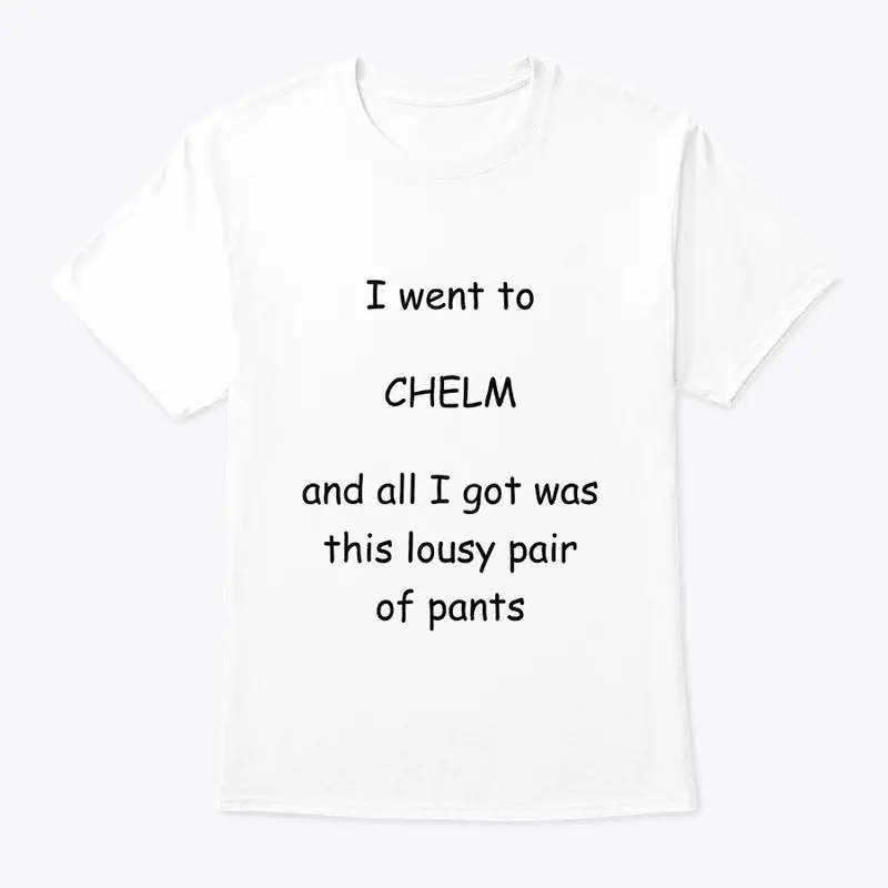 I Went To Chelm Souvenir