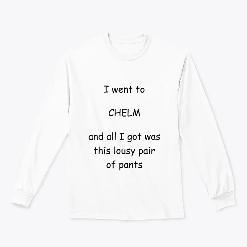 I Went To Chelm Souvenir