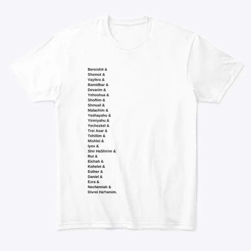 Indie Tanach Names tee